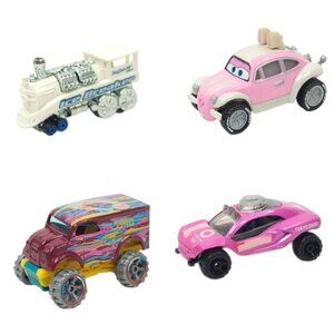 Hot Wheels Ice Breaker Dairy Delivery Dune Daddy Disney Easter Buggy Lot Of 4